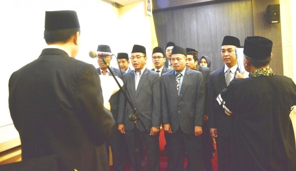 Struktur Baru Fakultas Teknik Dilantik